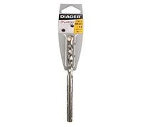 DIAGER - Foret Percussion Twister - Percez plus vite, plus longtemps - Compatible marteau perforateur SDS Plus - Ø 25 x 460mm