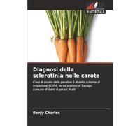 Diagnosi della sclerotinia nelle carote: Caso di studio delle paratoie 1-4 dello schema di irrigazione SCIPA, terza sezione di Sayago, comune di Saint Raphael, Haiti