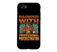 Diagnostic Amusant diagnostiqué avec Procrastination Professionnelle Coque pour iPhone SE (2020) / 7/8