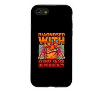 Diagnostic Amusant diagnostiqué avec Une dépendance Grave aux collations Coque pour iPhone SE (2020) / 7/8