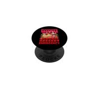 Diagnostic Amusant diagnostiqué avec Une Urgence Chronique de Dessert PopSockets PopGrip Adhésif