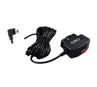 Diagnostic automobile vers alimentation USB C pour enregistreur de conduite avec moniteur de courant 11 6 V Installation rapide sans outils nécessaires Câble mode stationnement