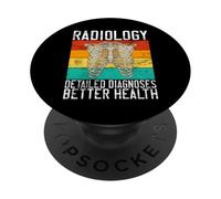 Diagnostic détaillé pour Une Meilleure radiologie de santé PopSockets PopGrip Adhésif