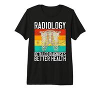 Diagnostic détaillé pour Une Meilleure radiologie de santé T-Shirt Haut de Gamme