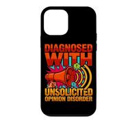 Diagnostic drôle diagnostiqué avec Un Trouble d'opinion Non sollicité Coque pour iPhone 12 Mini
