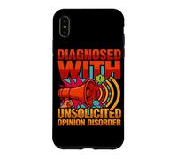 Diagnostic drôle diagnostiqué avec Un Trouble d'opinion Non sollicité Coque pour iPhone XS Max