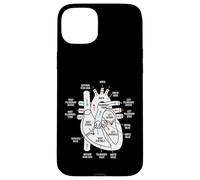 Diagramme d'anatomie Cardiaque Système cardiovasculaire Science médicale Coque pour iPhone 15 Plus
