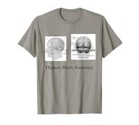 Diagramme d'anatomie cérébrale anatomie du cerveau humain T-Shirt