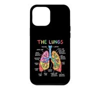 Diagramme d'anatomie des poumons Humains Système respiratoire Coque pour iPhone 12 Pro Max