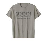 Diagramme de moteur de moto à deux temps vintage 1928 T-Shirt