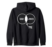 Diagramme de Papa Jokes Me Venn pour Homme Sweat à Capuche