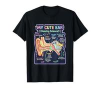 Diagramme de Science auditive d'anatomie de la Structure de l'oreille Mignonne T-Shirt