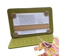 Diagramme de tissu magnétique portable-portable, organisateur d'échantillons pliable | Support de motif de crochet, organisateur de patrons de tricot pour projets de tissage, facile à connecter pour