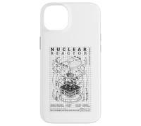 Diagramme d'énergie Physique de Puissance de Fission du Noyau du réacteur nucléaire Coque pour iPhone 14 Plus
