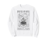 Diagramme d'énergie Physique de Puissance de Fission du Noyau du réacteur nucléaire Sweatshirt