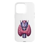 Diagramme d'illustration médicale d'endocrinologie de l'anatomie thyroïdienne Coque pour iPhone 15 Pro Max