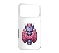 Diagramme d'illustration médicale d'endocrinologie de l'anatomie thyroïdienne Coque pour iPhone 17 Pro