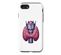 Diagramme d'illustration médicale d'endocrinologie de l'anatomie thyroïdienne Coque pour iPhone SE (2020) / 7/8