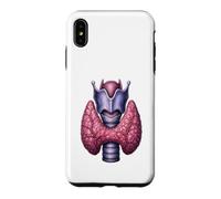 Diagramme d'illustration médicale d'endocrinologie de l'anatomie thyroïdienne Coque pour iPhone XS Max