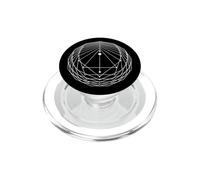 Diagramme d'intervalles de Musique harmonique pythagoricienne PopSockets PopGrip pour MagSafe