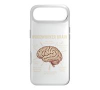Diagramme du Cerveau du Menuisier drôle Atelier Menuisier Anatomie Coque pour iPhone Air