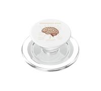 Diagramme du Cerveau du Menuisier drôle Atelier Menuisier Anatomie PopSockets PopGrip pour MagSafe