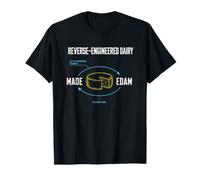 Diagramme du Fromage Edam laitier inversé T-Shirt