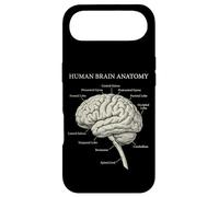 Diagramme étiqueté des neurosciences de l'anatomie du Cerveau Humain Coque pour iPhone Air