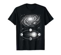 Diagramme Galaxie et orbite planétaire du Mouvement Cosmique T-Shirt