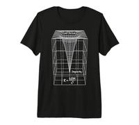 Diagramme Physique des Trous Noirs Schwarzschild Radius Science T-Shirt Haut de Gamme