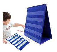 diagramme poche pour salle classe, tableau poche double face | Diagramme poche portable autoportant pour matériel pédagogique, indispensable pour les enseignants