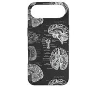 Diagrammes médicaux Vintage d'anatomie cérébrale Coque pour iPhone Air