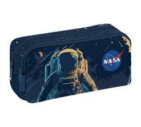 Diakakis Trousse à crayons avec 2 compartiments pour enfants, Nasa 01, Moderne