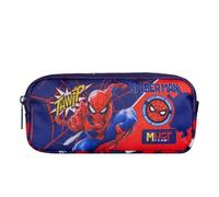 Diakakis Trousse à crayons avec 2 compartiments pour enfants, Spiderman, Moderne