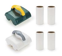 Diakey Lot de 2 rouleaux anti-peluches pour poils d'animaux de compagnie extra collants, efficaces pour l'épilation des poils d'animaux de compagnie, anti-peluches pour chiens, chats, vêtements