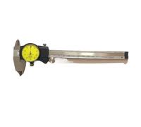 Dial Caliper 505-681 505-682 Measurement Range 0-200mm Stainless Steel Caliper Suitable for Metalworking Measurement(505-681 150mm)
