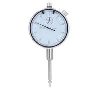 Dial Indicator 0-1.0in / 0.01in, Shockproof Mechanical Dial Gauge Stainless Steel Dial Test Indicator for Lathe Table Saw Workshop CNC Machining Woodworking