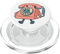 Dial It Back. Retro Tech Nostalgia, Vintage PopSockets PopGrip pour MagSafe