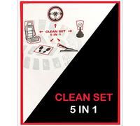 Dialann Kit de Protection habitacle Housse Siege Volant Tapis Voiture 5 en 1 (2)