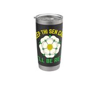 Dialecte amusant du Yorkshire Keep Thi Sen Calm It'll Be Reyt Gobelet isotherme en acier inoxydable double paroi