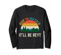 Dialecte Amusant du Yorkshire Keep Thi Sen Calm It'll Be Reyt Manche Longue