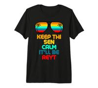 Dialecte Amusant du Yorkshire Keep Thi Sen Calm It'll Be Reyt T-Shirt Haut de Gamme