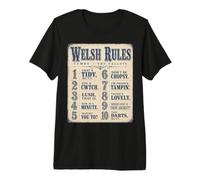 Dialecte des Vallées des règles galloises T-Shirt Haut de Gamme