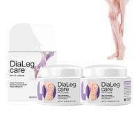 DiaLeg Care Cream, Professionelle Beinpflegecreme, Fortschrittliche Beinpflegecreme, Tief eindringend, für alle Hauttypen (2pcs)