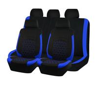 DIALFA Housse de Siege Voiture pour BMW 6 Series 2003-2014 2015 2016 2017 2018, Confortable Antidérapants Imperméable Et Respirant Quatre Saisons Protection Couvre Voiture Accessoires,B Blue