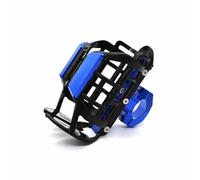 DIALFA Porte-gobelet pour Moto pour Aprilia SR GT 125 und 200, Support de Boisson Rotatif à 360°, Réglable, Porte Gourde, Guidon-Bouteille Installation Facile Accessoire,B Blue