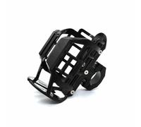 DIALFA Porte-gobelet pour Moto pour Aprilia SR GT 125 und 200, Support de Boisson Rotatif à 360°, Réglable, Porte Gourde, Guidon-Bouteille Installation Facile Accessoire,A Black