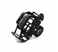 DIALFA Porte-gobelet pour Moto pour CFMoto CF Moto 800MT MT800 800 MT 800, Support de Boisson Rotatif à 360°, Réglable, Porte Gourde, Guidon-Bouteille Installation Facile Accessoire,A Black