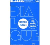 Dialogue N° 140 Avril 1998 : Secrets De Famille. Dits, Non-Dits, Emotions. Recherches Cliniques Et Sociologiques Sur Le Couple Et La Famille