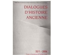 Dialogues D'histoire Ancienne 32/2